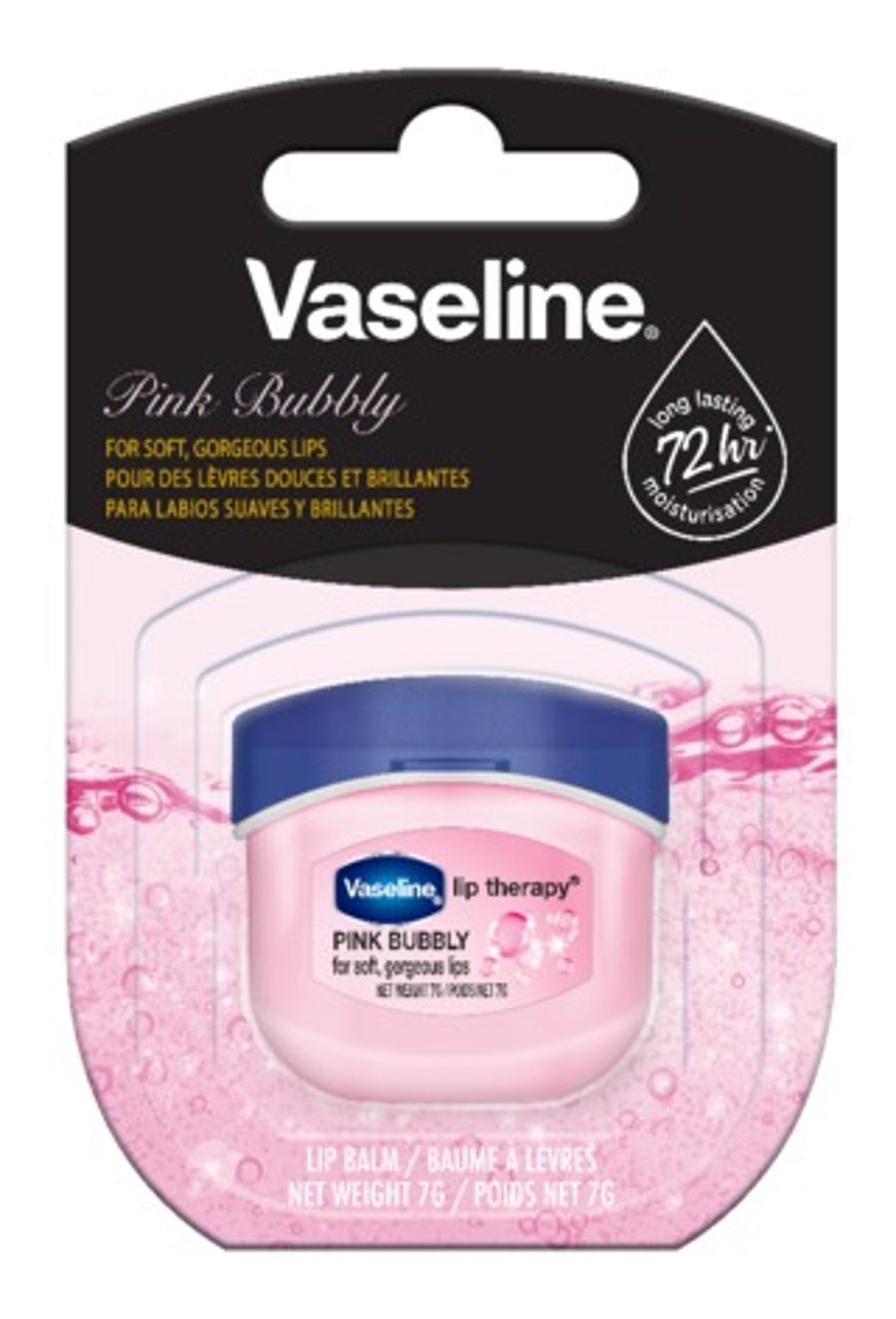 Vaseline Lip Care Pink Bubbly varasalvi