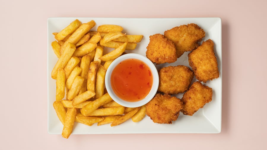 27. Chicken Nugget and French Fries