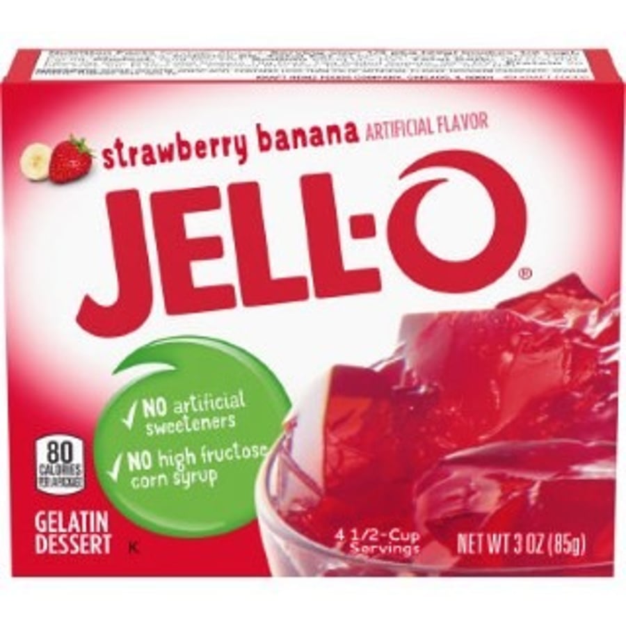 Jell-O jarðarberjahlaup 85 g