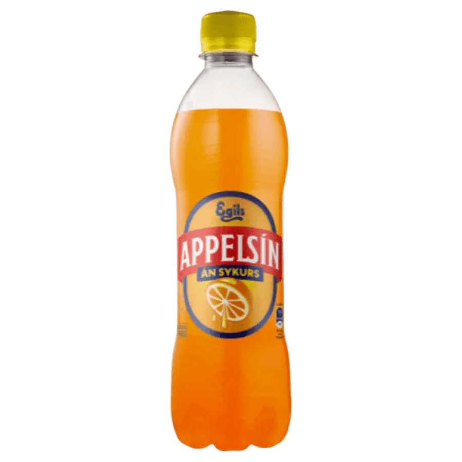 Appelsín Sykurlaust 0,5L