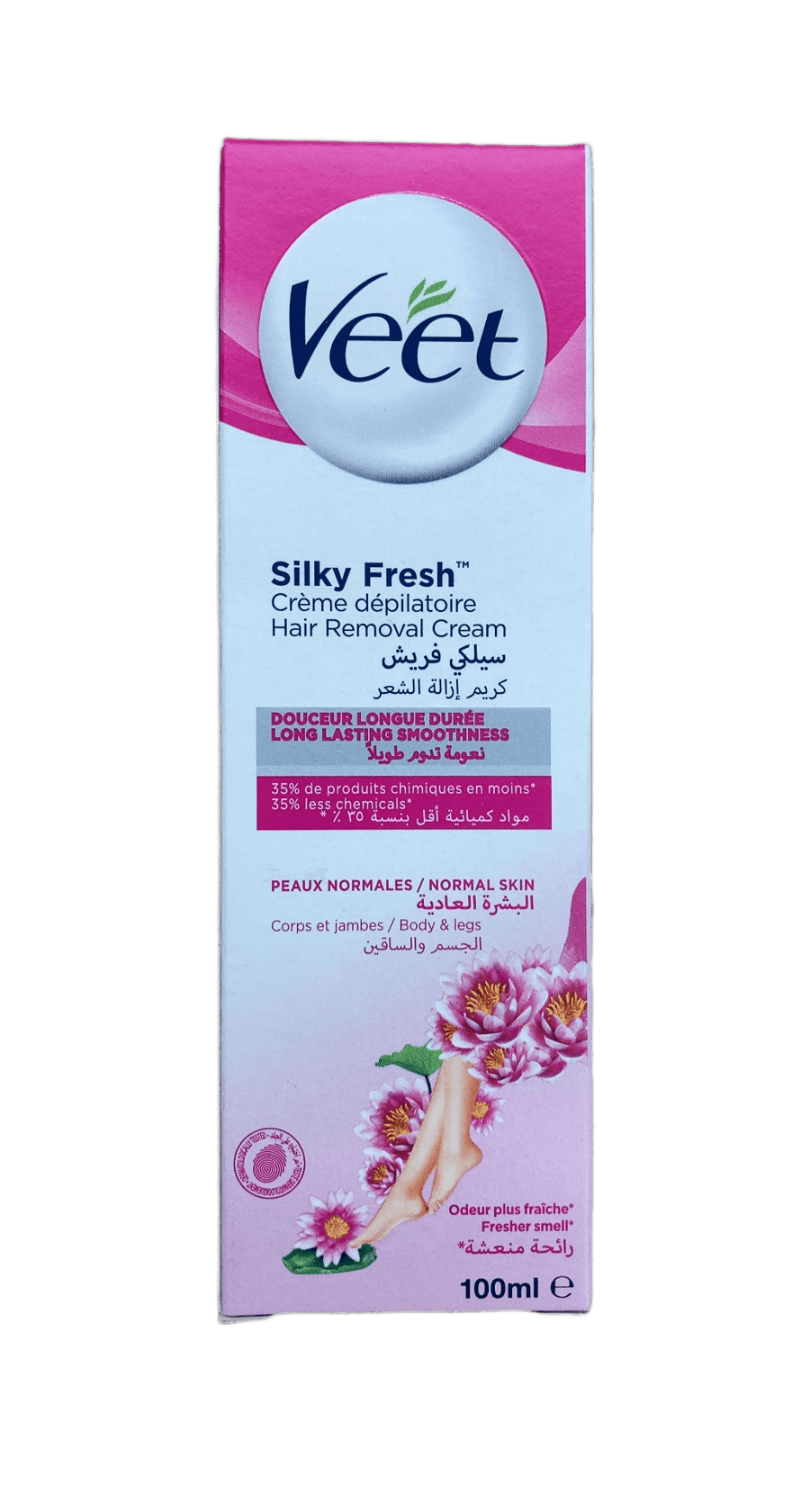 Veet Silky Fresh háreyðingarkrem fyrir venjulega húð 100 ml