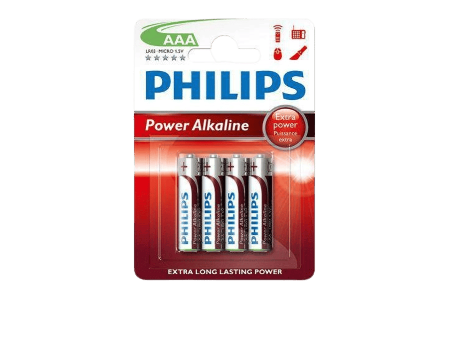 Philips rafhlöður AAA