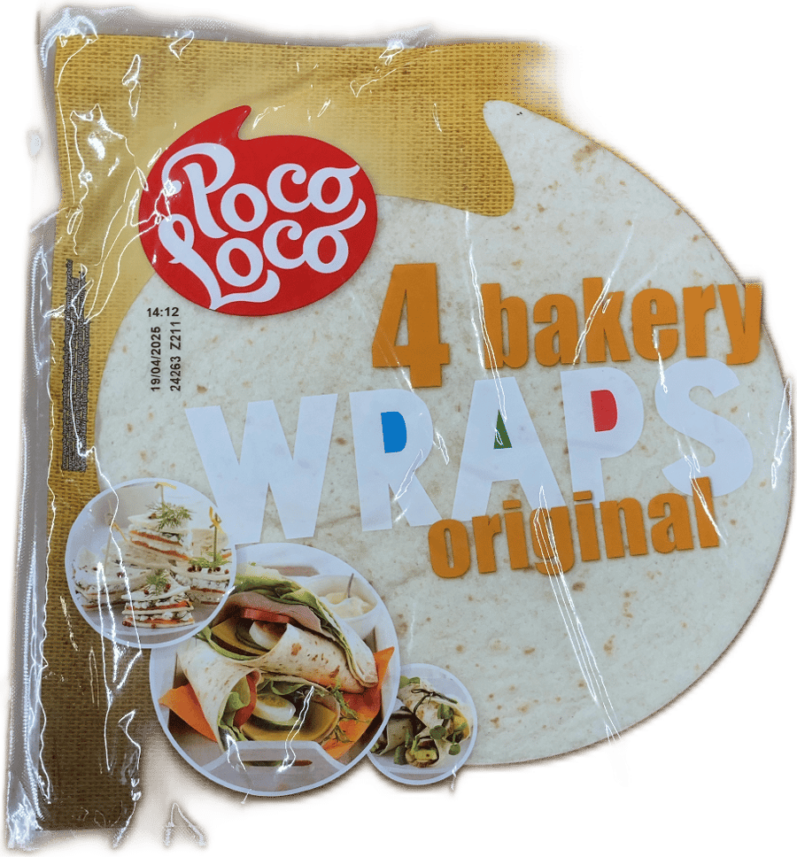 Poco Loco upprunalegar bakarívefjur 245 g