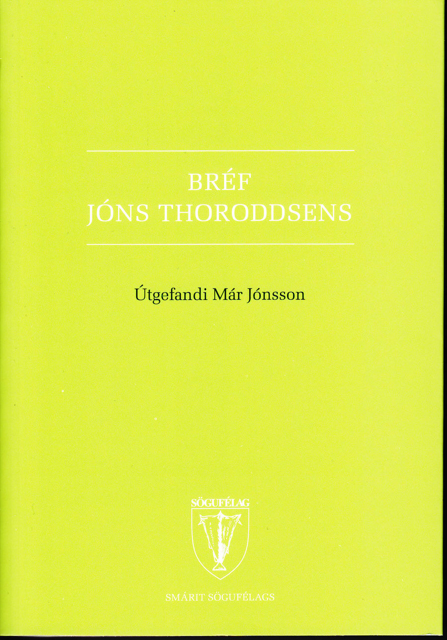 Bréf Jóns Thoroddsens