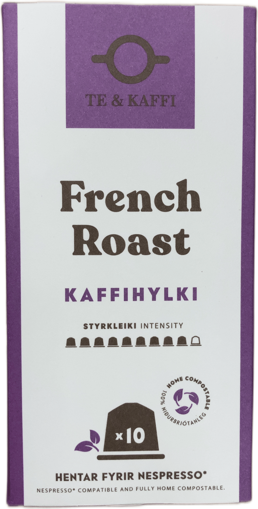 Te & Kaffi French Roast Kaffihylki 50 g