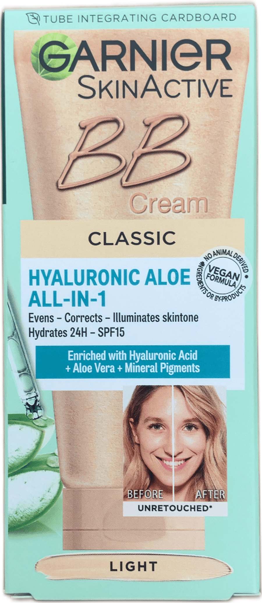 Garnier SkinActive BB-krem Classic Hyaluronic Aloe allt-í-einu ljós SPF15 50 ml