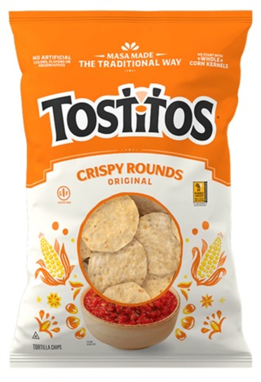 Tostitos Crispy Rounds tortillaflögur 283 g