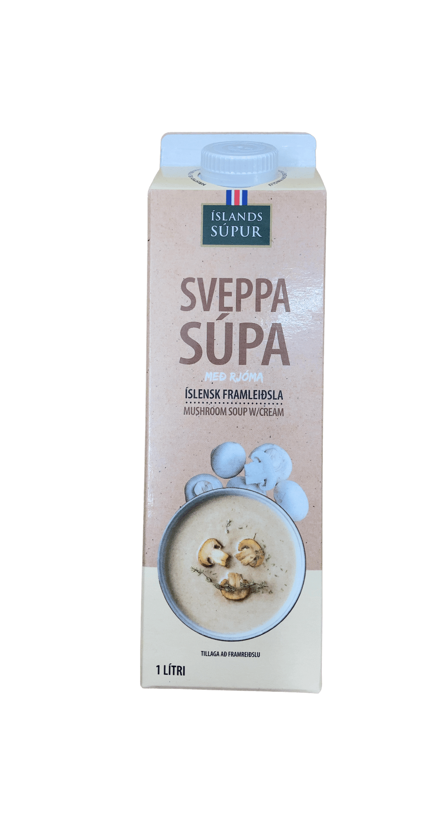 Íslands Súpur Sveppasúpa með rjóma 1000 ml