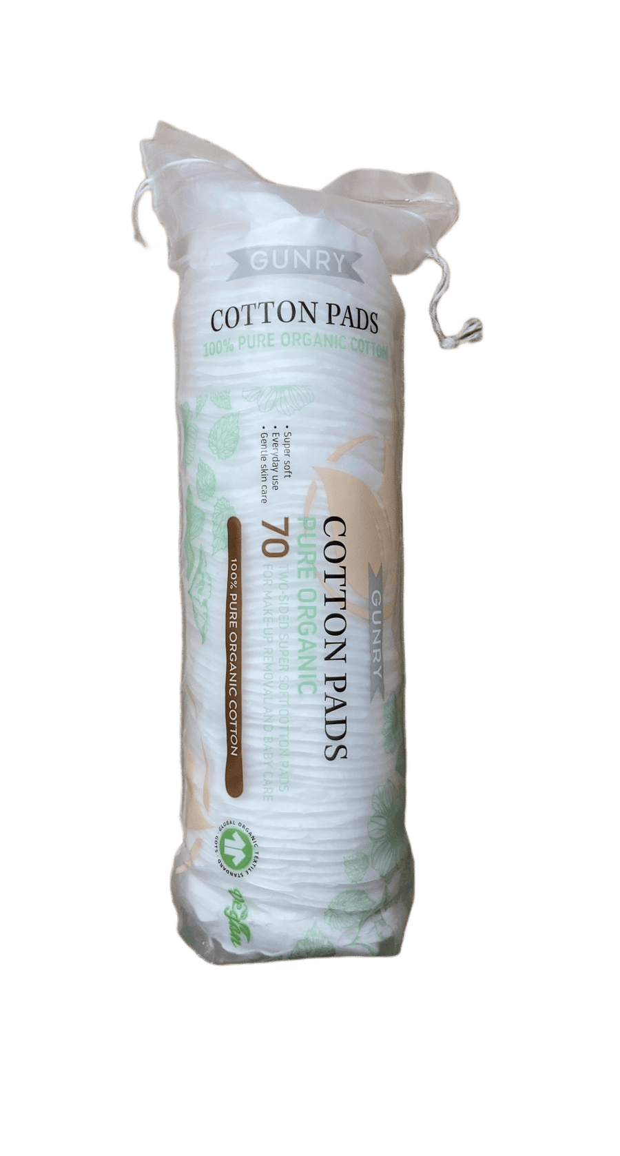 Gunry Pure Organic bómullarskífur 70 stk