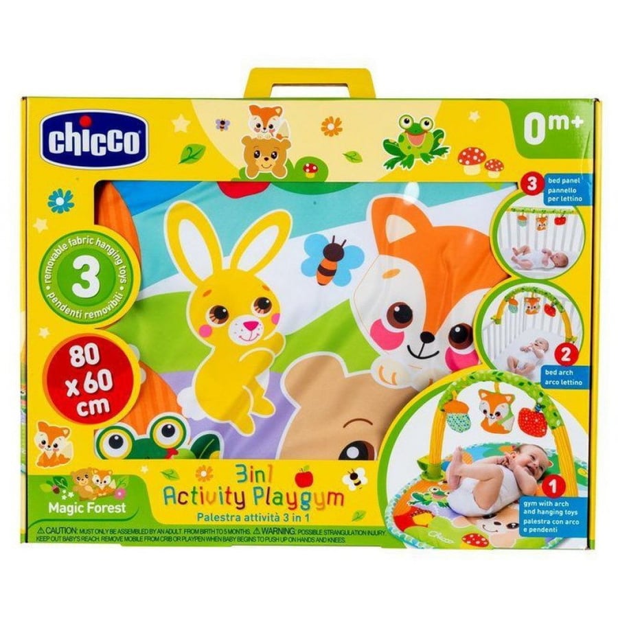 Chicco leikteppi með leikslá 3in1