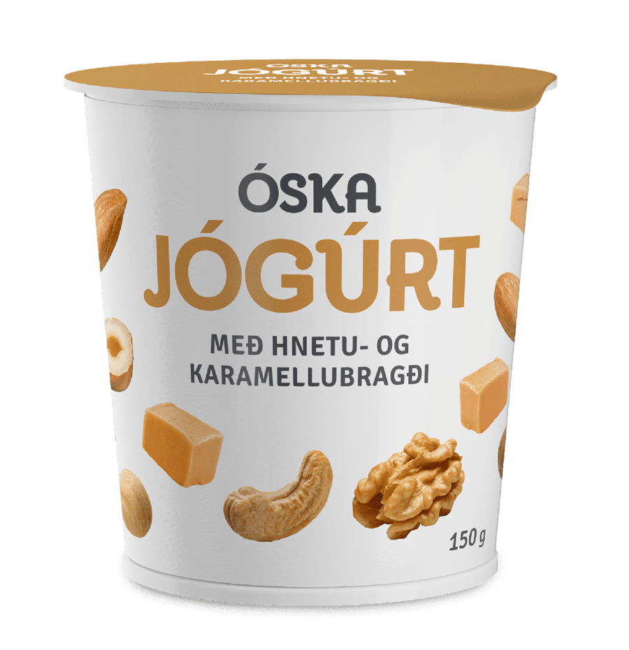 Óska jógúrt hnetu/karamellu 150 g