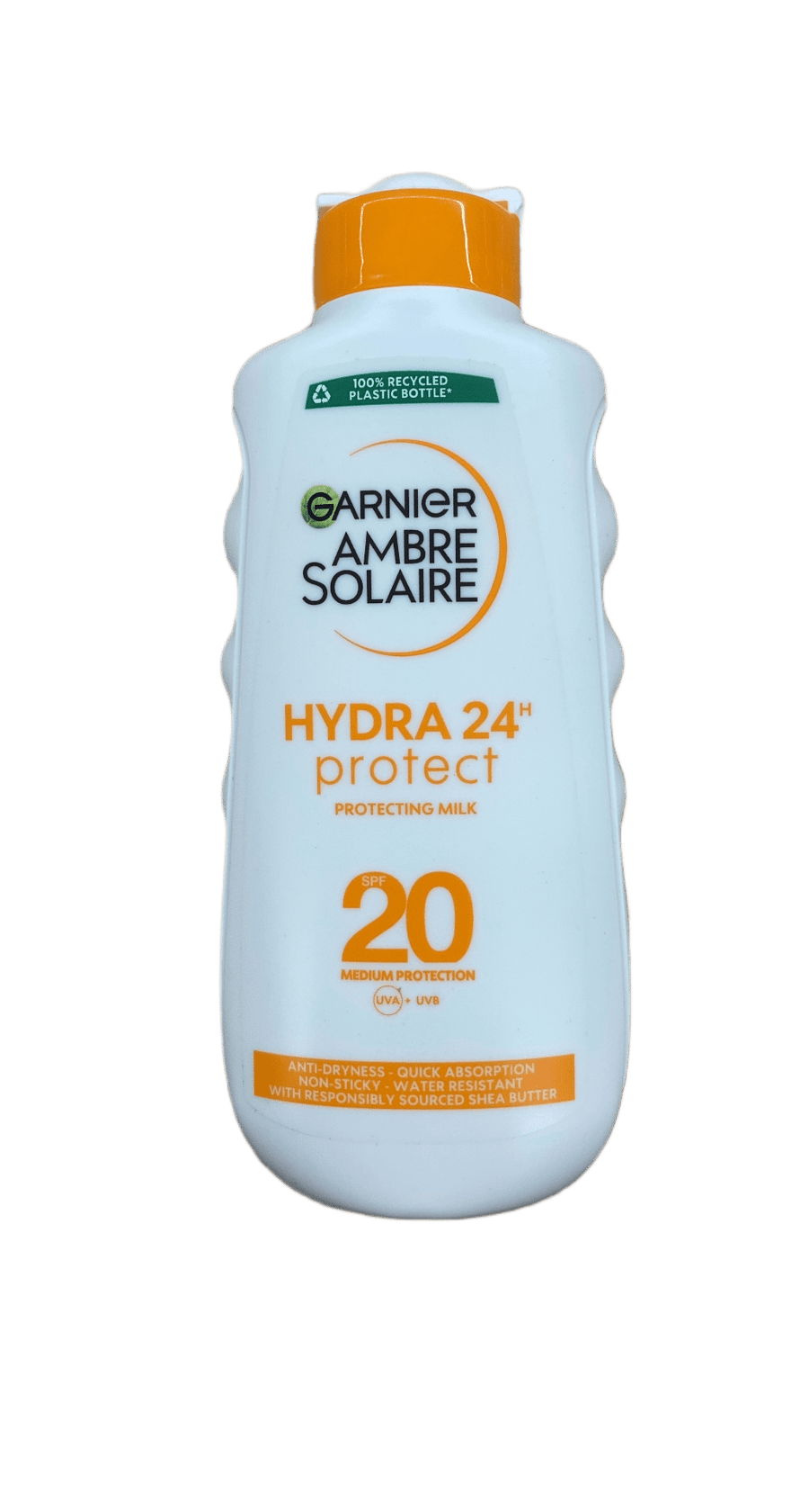 Garnier Ambre Solaire Hydra 24H Protect verndandi sólmjólk SPF 20 200 ml