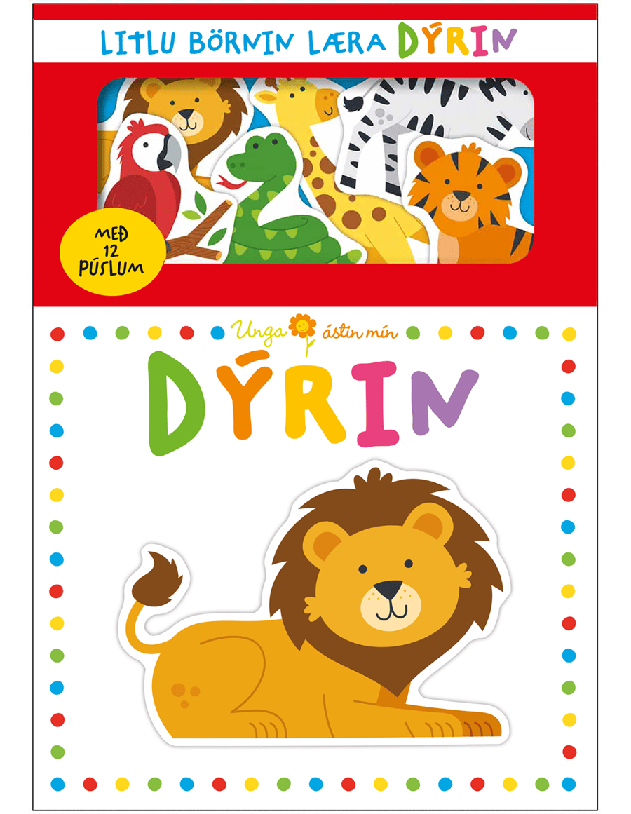 Litlu börnin læra dýrin