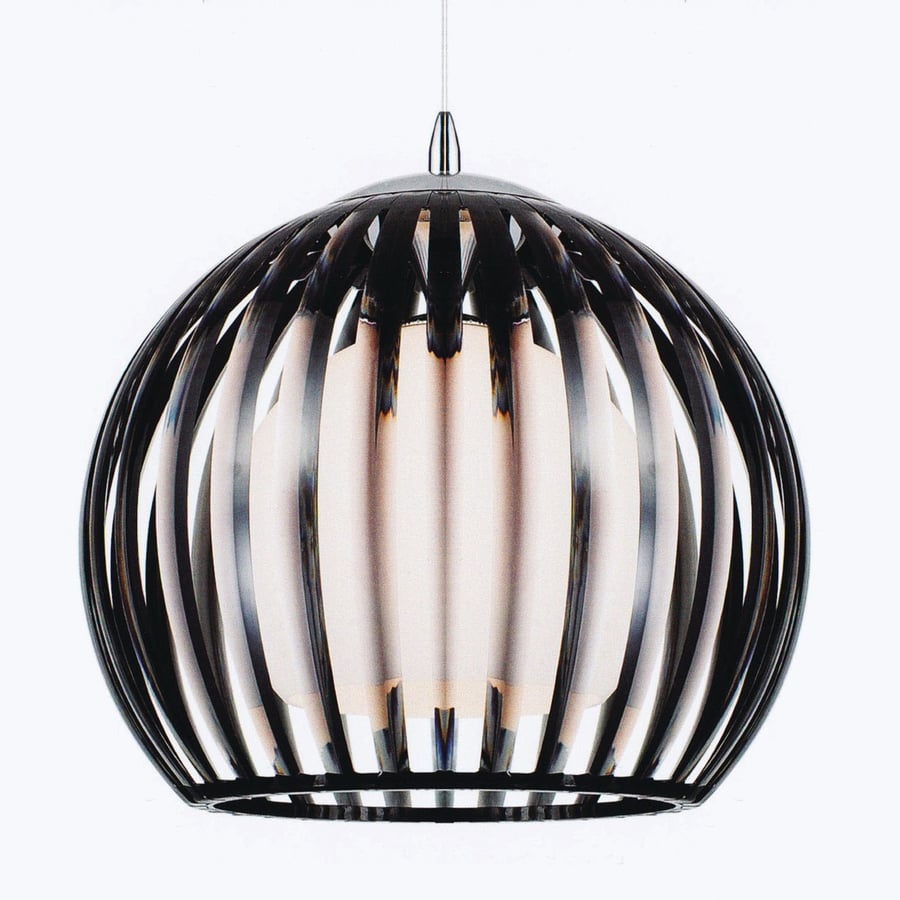 Arcada Large Black Pendant