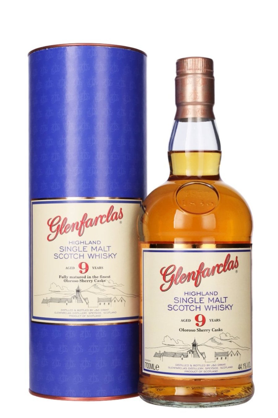 Glenfarclas 9 Y.O. Oloroso Sherry Casks / 70 cl.