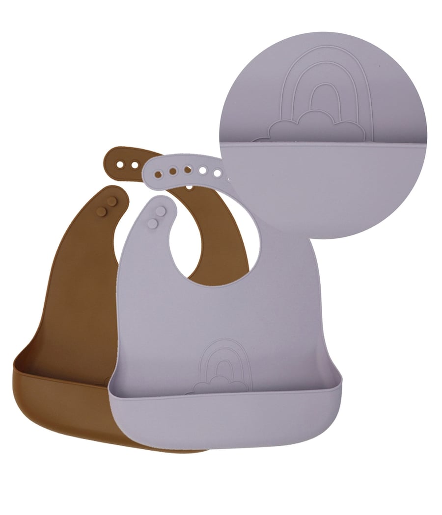 Lille Vilde Smekkir 2stk Lilac & Cocoa