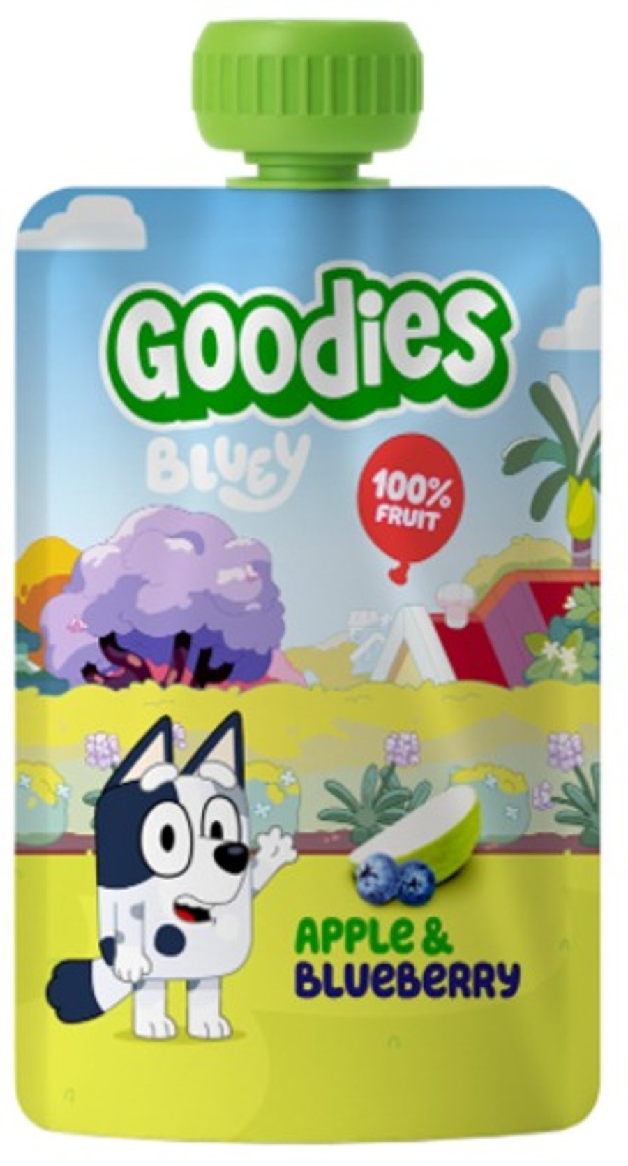 Bluey skvísa epli og bláber 100 g