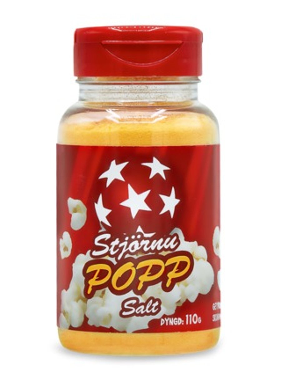 Stjörnu Popp saltað 110 g