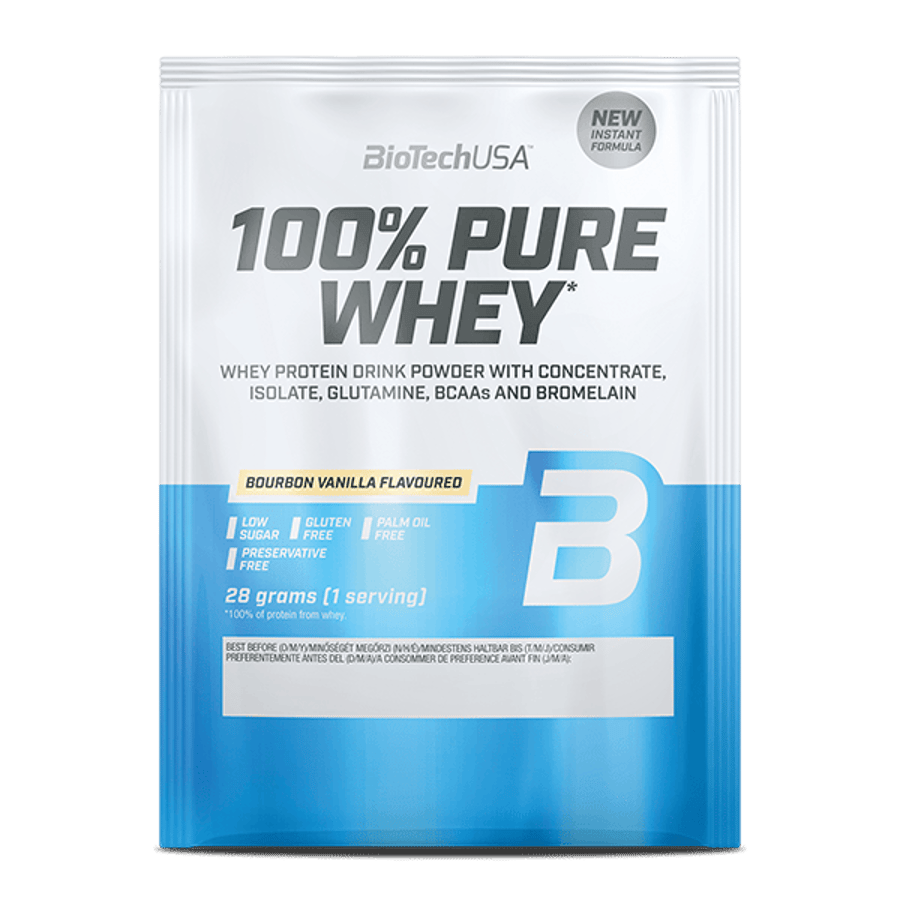 BioTechUSA 100% Pure Whey Bourbon Vanilla 28 g