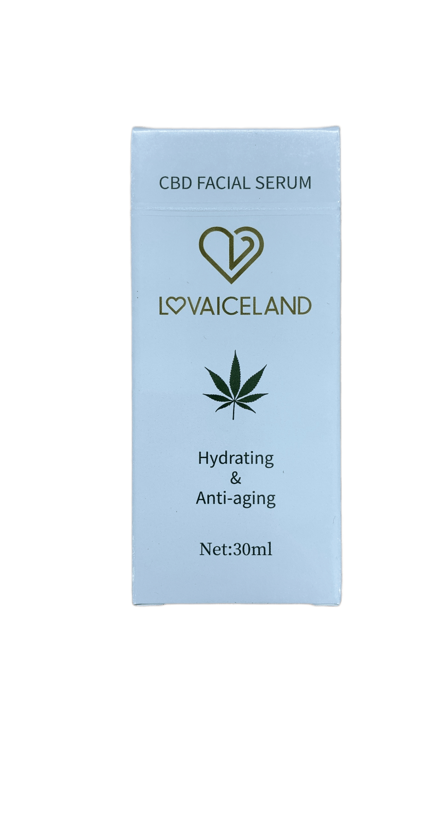 Lovaiceland CBD andlitssermi rakagefandi og gegn öldrun 30 ml
