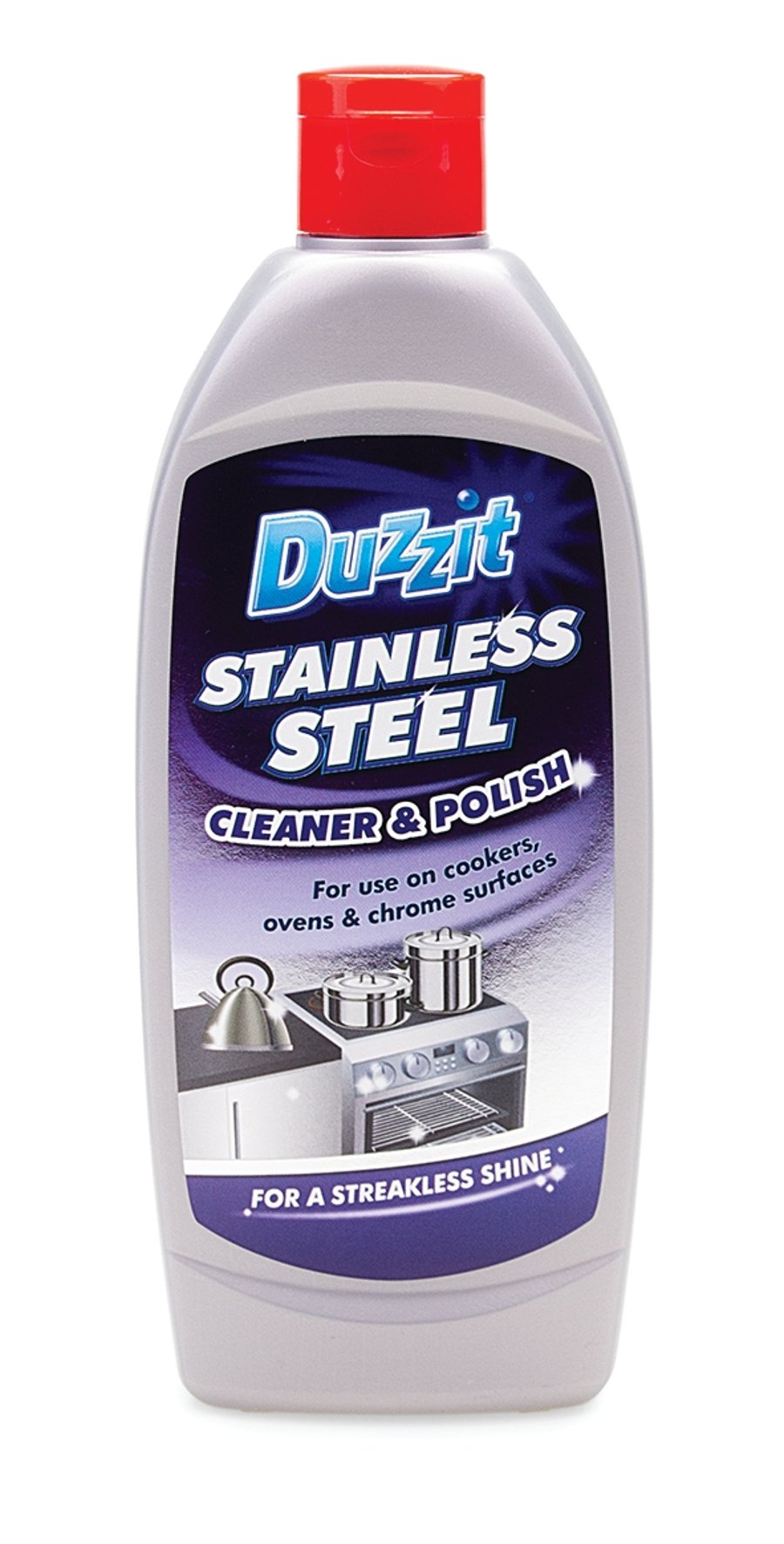Duzzit hreinsiefni f. ryðfrítt stál 250 ml