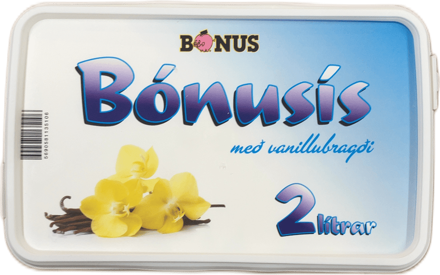 Bónus Vanillu Ís