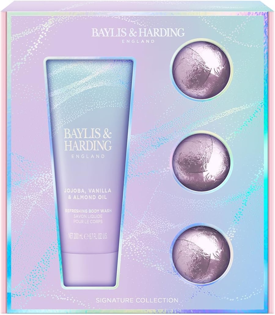 Baylis & Harding Jojoba, Vanilla & Almond Lúxus Draumkent Baðvöru Gjafasett