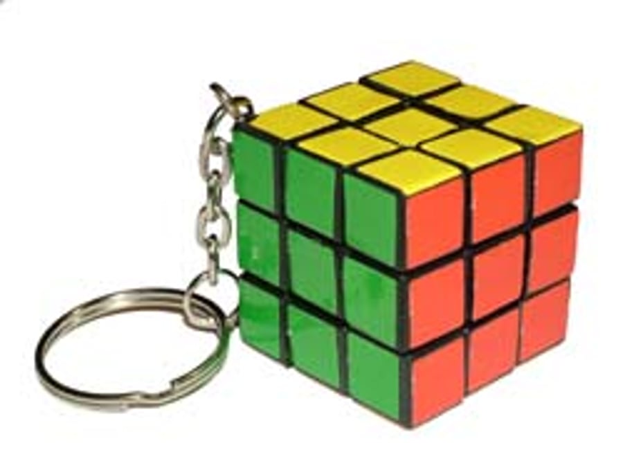 Lyklakippa m/litlum 3x3