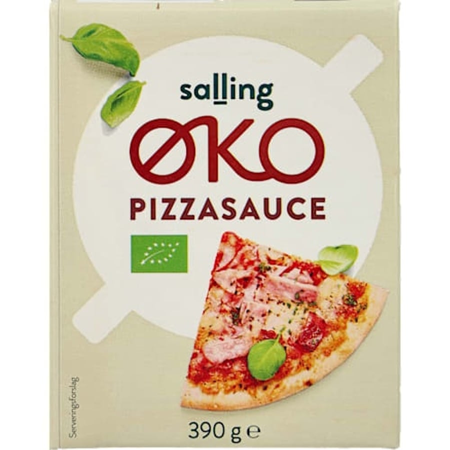 Salling ØKO lífræn pizzasósa 390 g