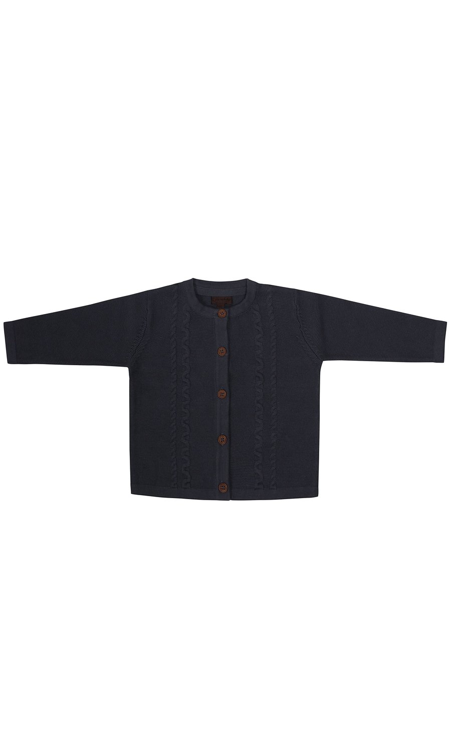 Kids-up baby prjónuð peysa spec blue