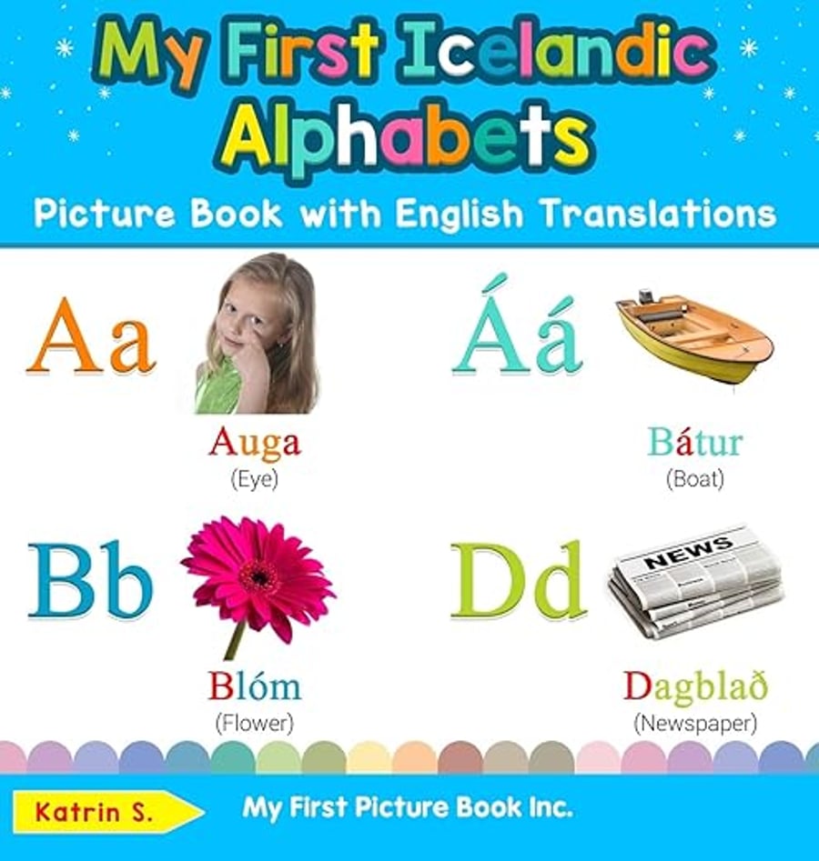 My First Icelandic Alphabets