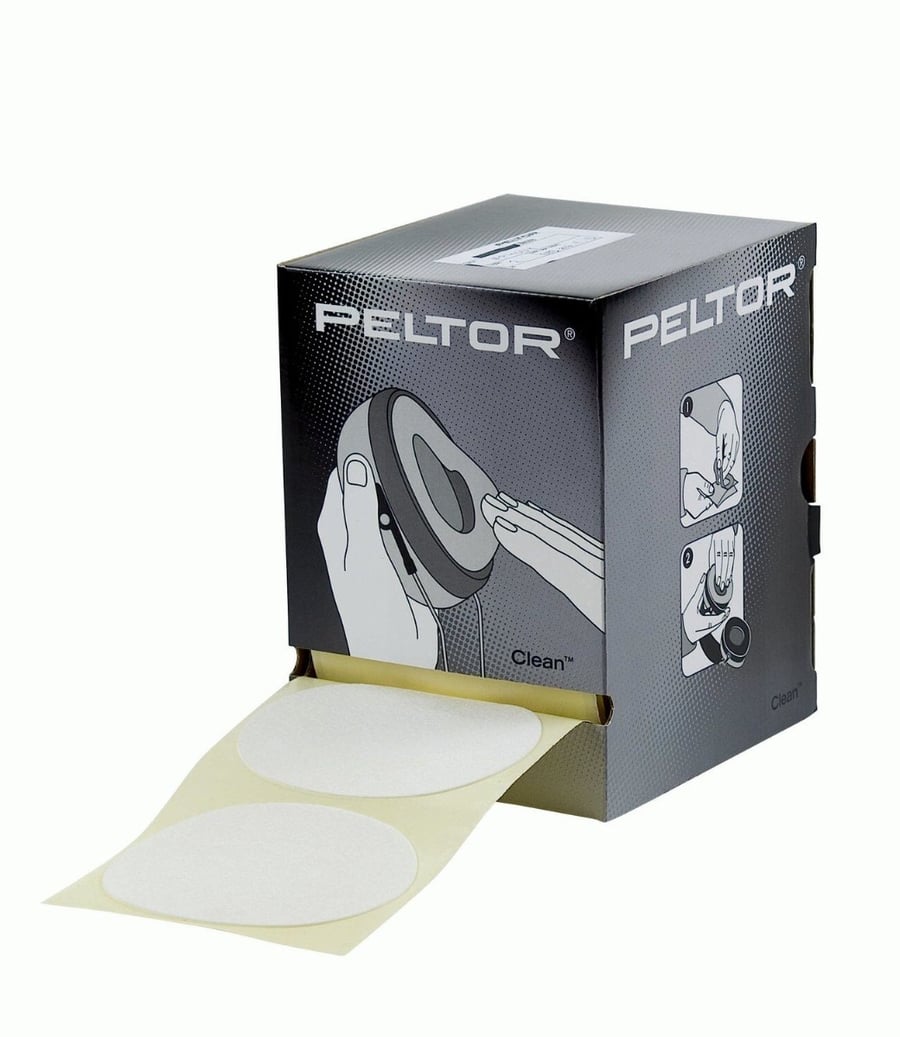 3M Peltor Clean rakahlífar, 100 pör