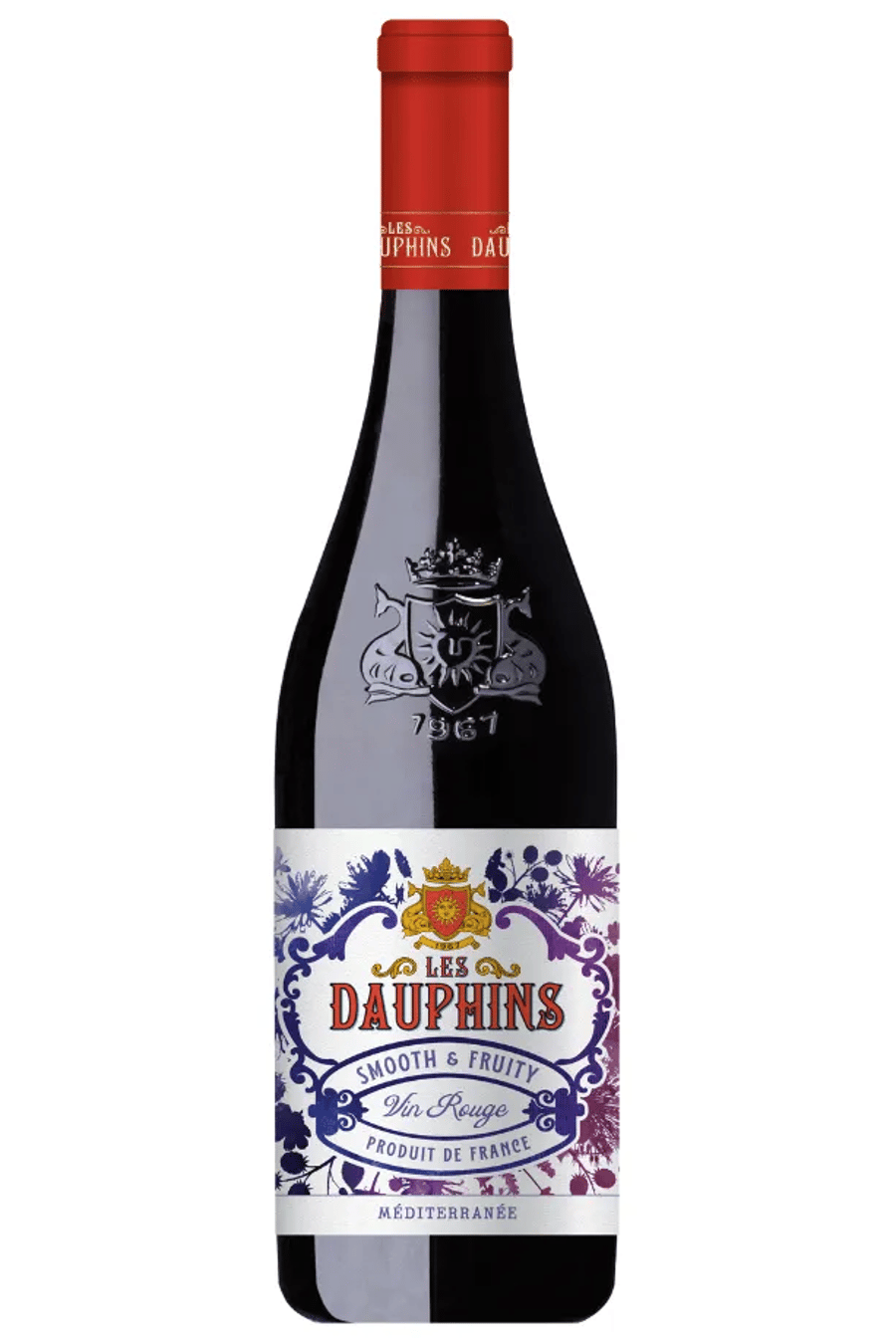 2024 Dauphins IGP Méditerranée Rouge Smooth & Fruity