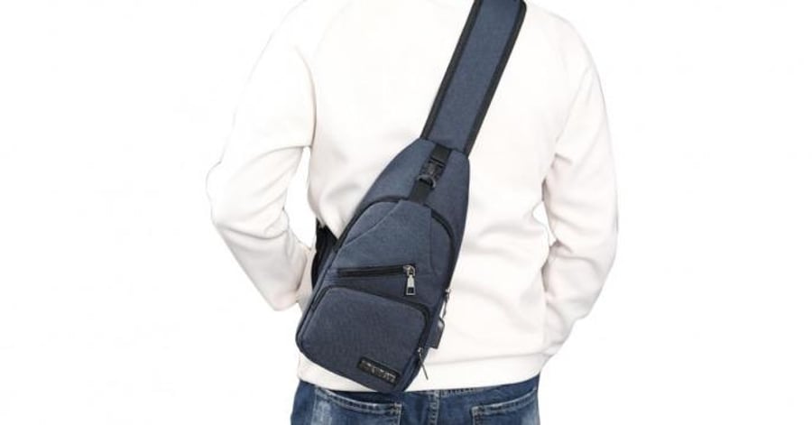 Cross body bakpoki / Cross body bakpoki - Blár