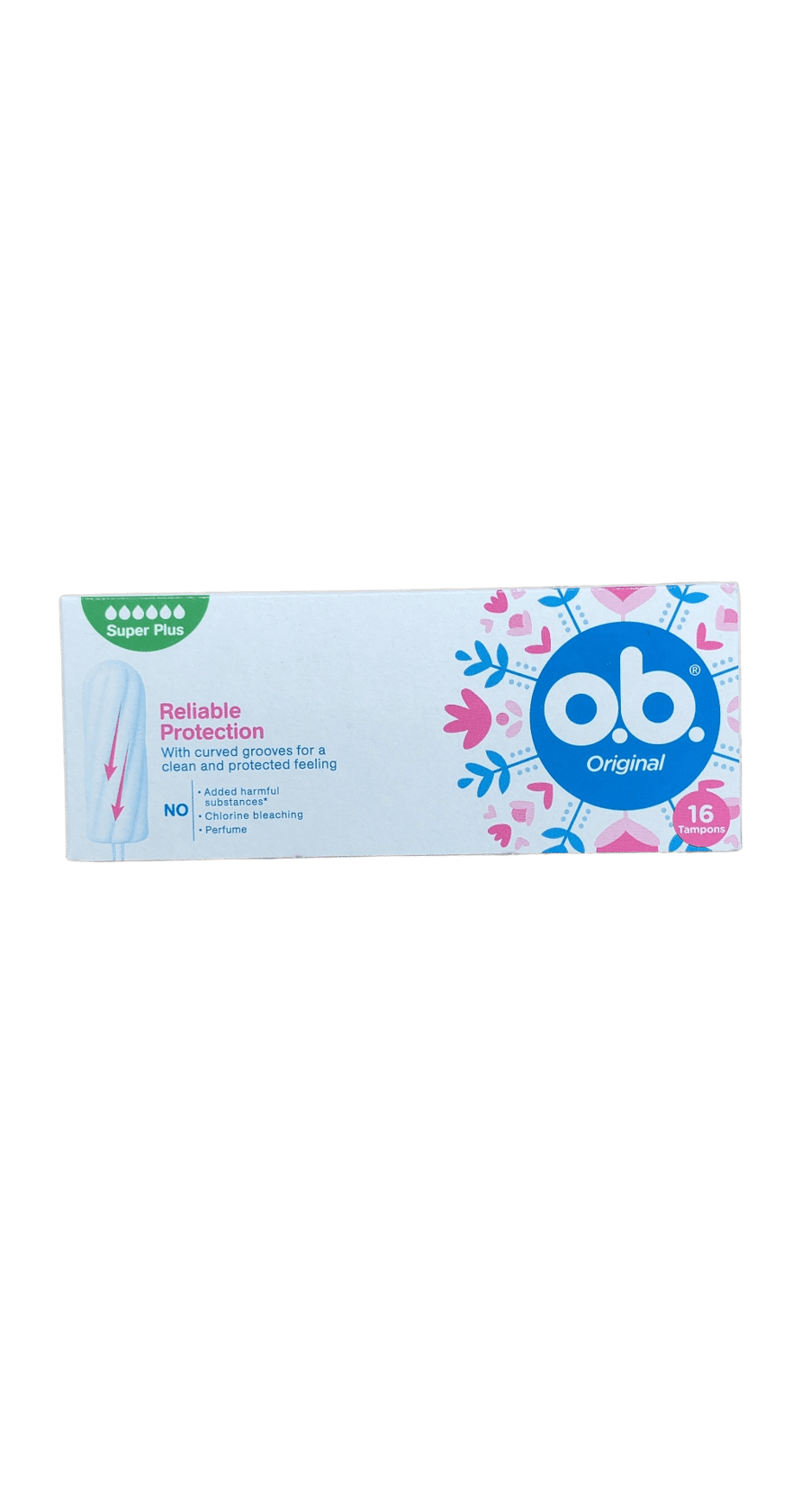 o.b. Original Super Plus túrtappar 16 stk