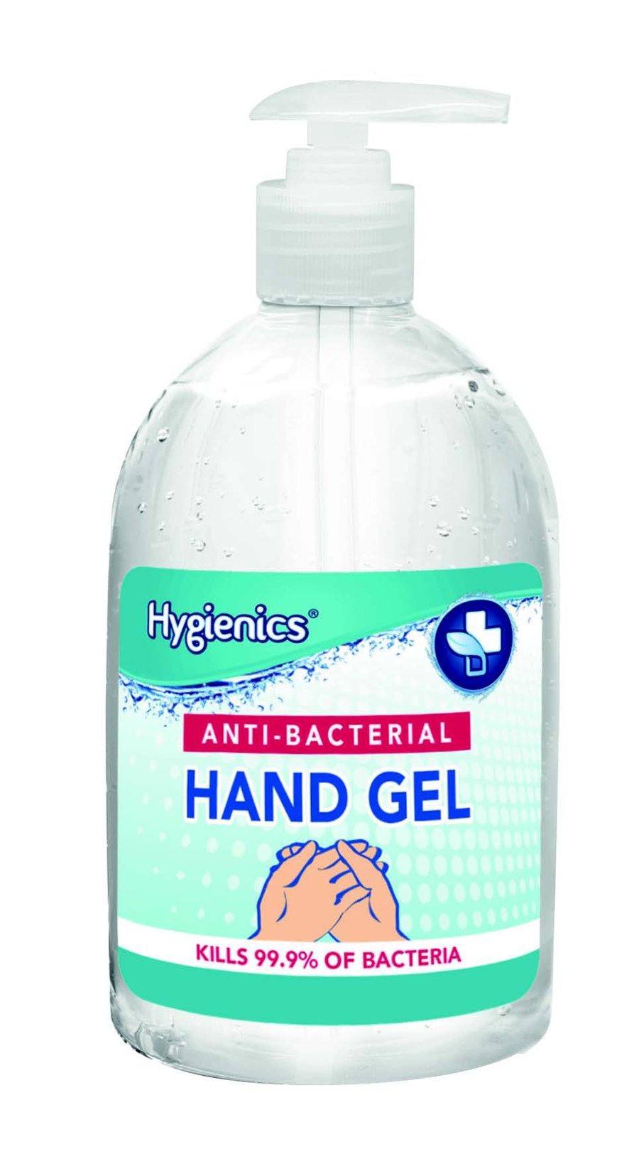 Hygienics sótthreinsandi gel með pumpu 500 ml