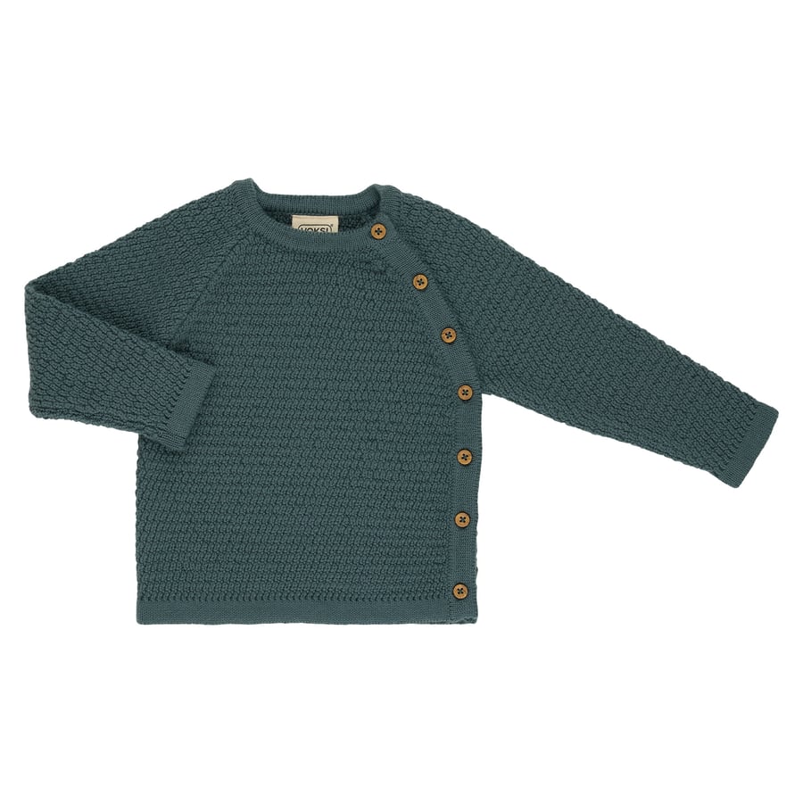 Voksi Wool Honeycomb peysa Sea Green