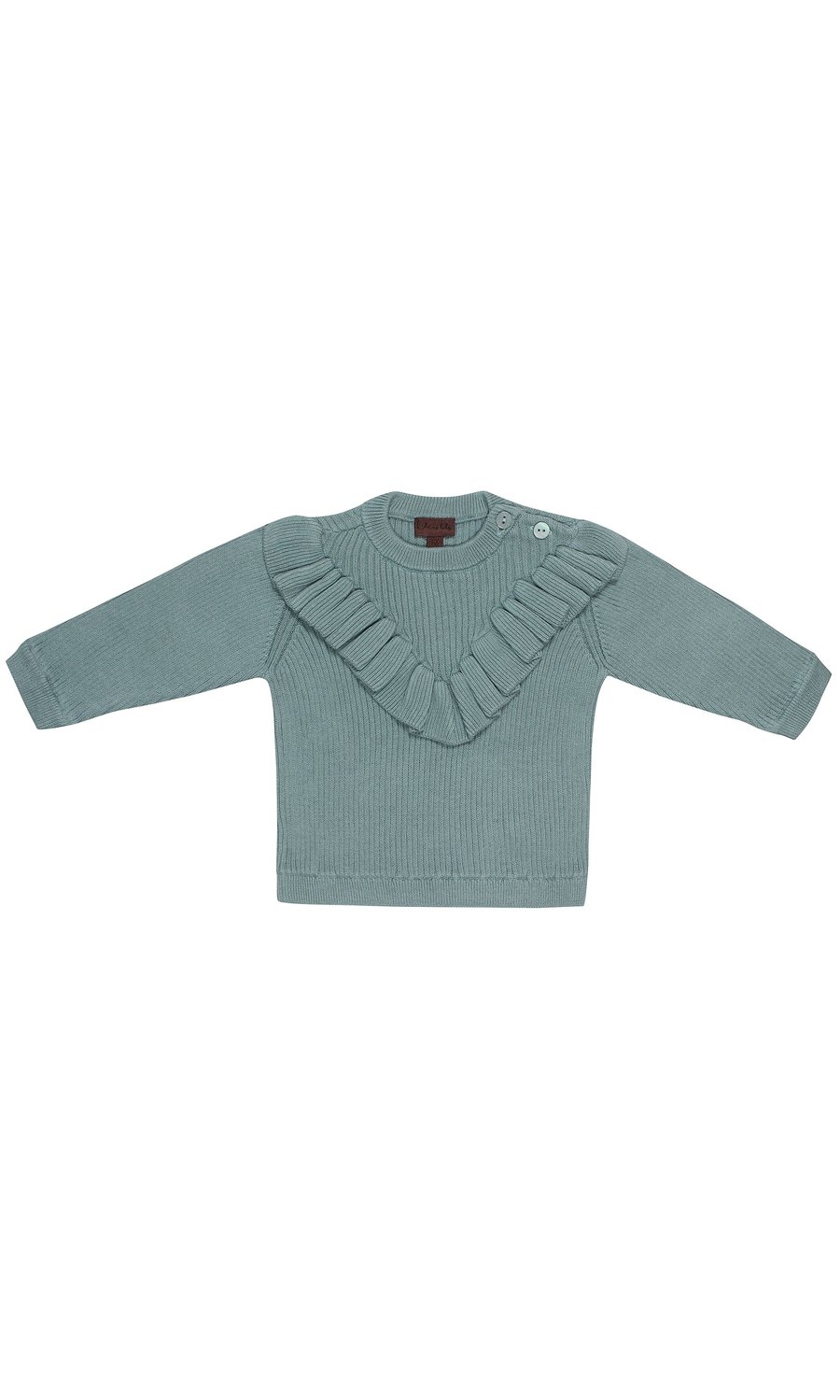 Kids-up baby prjónapeysa Iceberg green