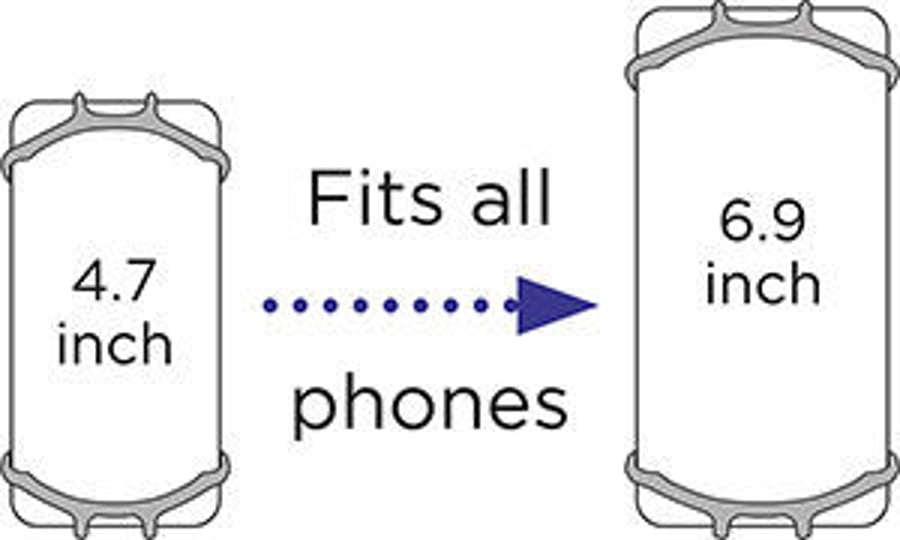 Universal phone holder