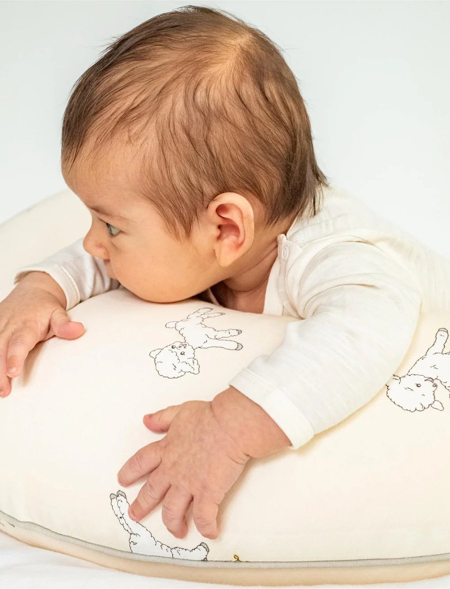 Moon nursing pillow sateen – Tiny friends