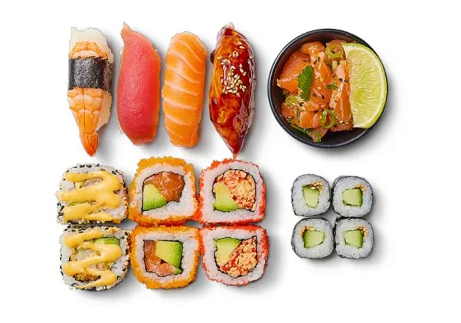 Sushi og Tartar