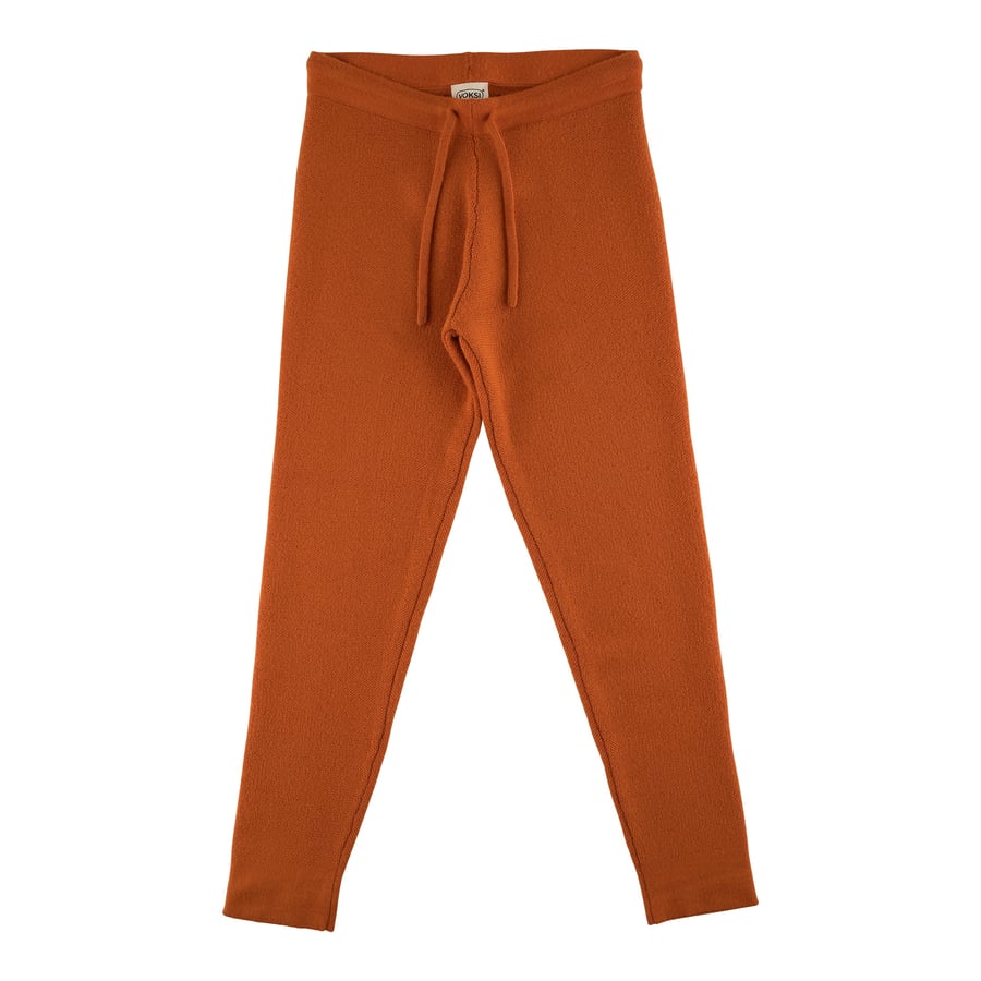 Voksi Wool Double Knit buxur Warm Orange