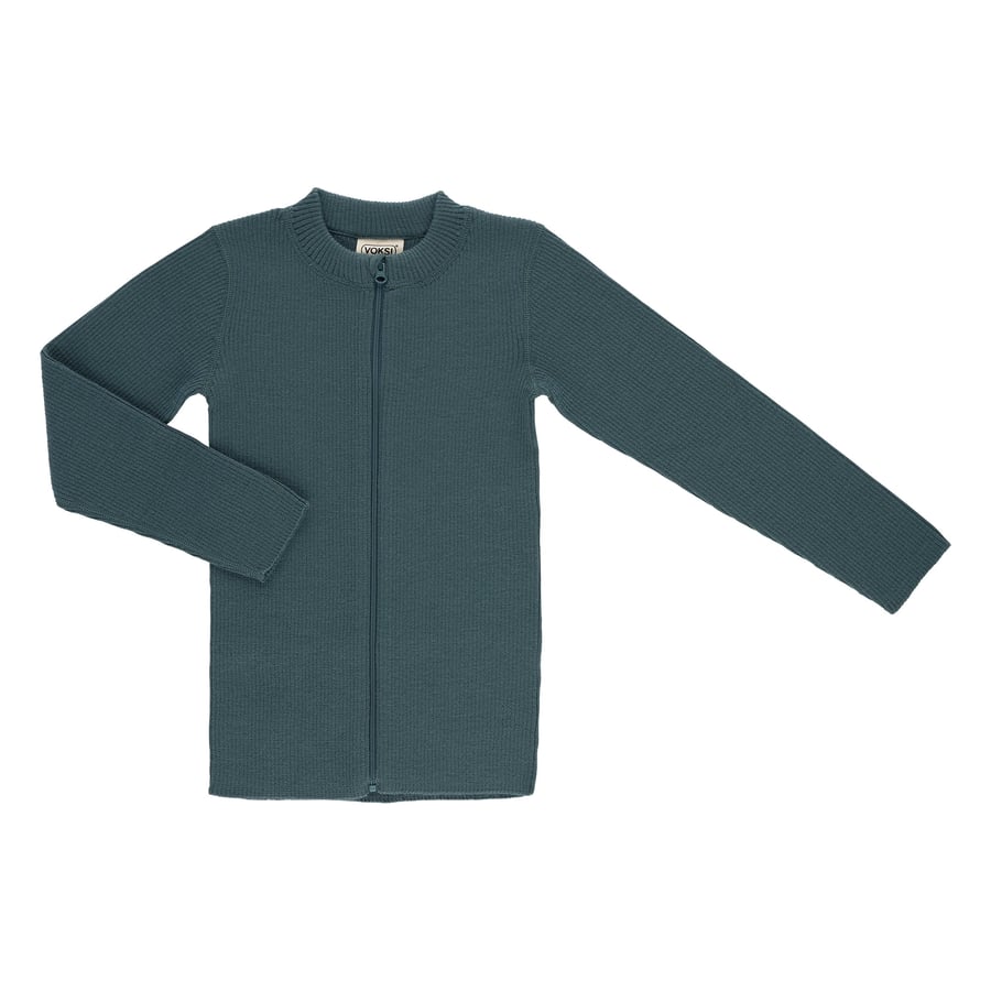 Voksi Wool Rib Peysa Sea Green