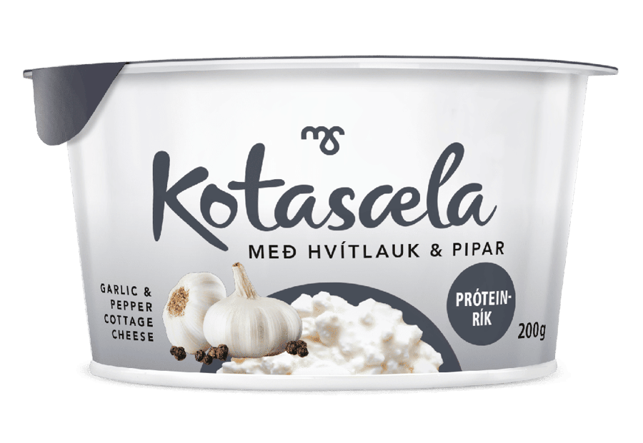 Kotasæla m.hvítlauk/pipar 200 g