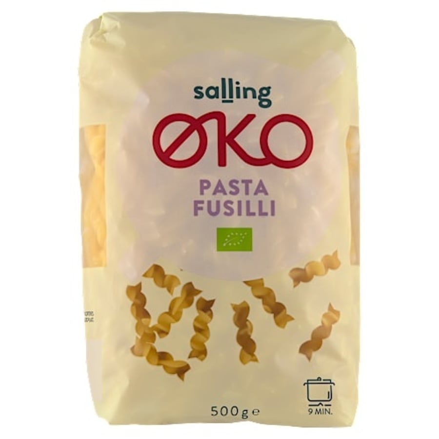 Salling ØKO lífrænt fusilli 500 g