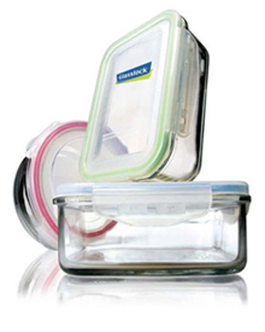 Glasslock glerskálar