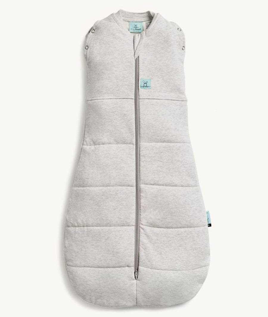 Ergopouch Cocoon swaddle Grey Marle nýbura/fyrirbura