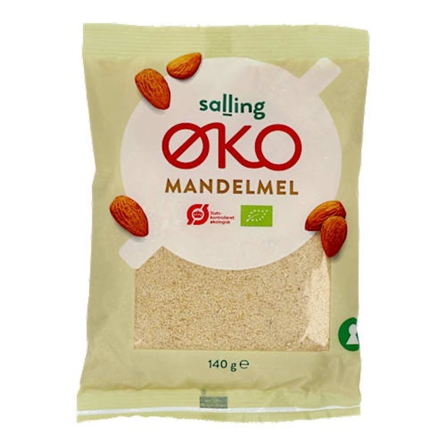 Salling ØKO lífrænt möndlumjöl 140 g