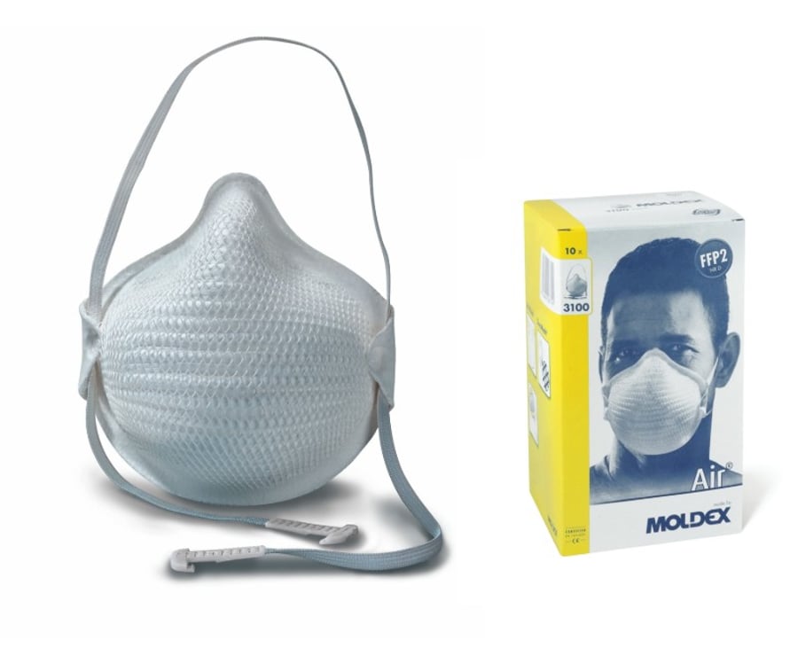 Moldex AIR rykgríma FFP2D M/L,10stk