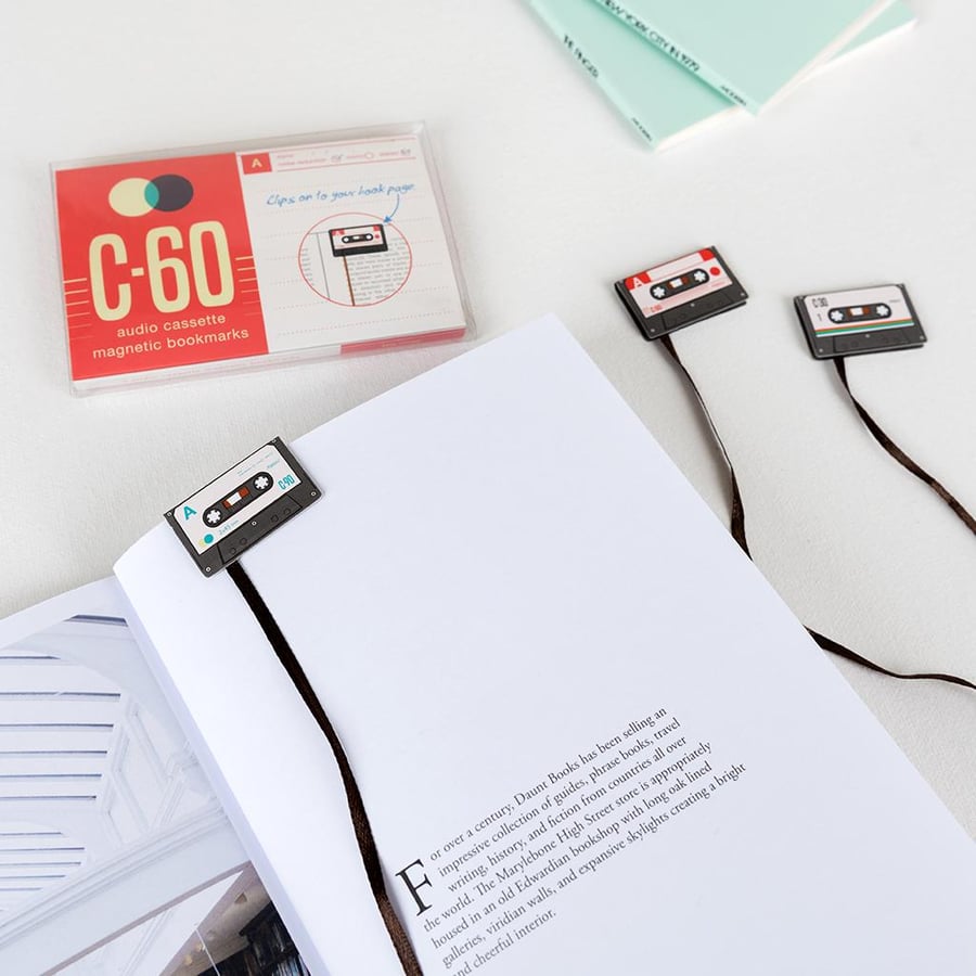 Bókamerki - Cassette Tape Bookmark